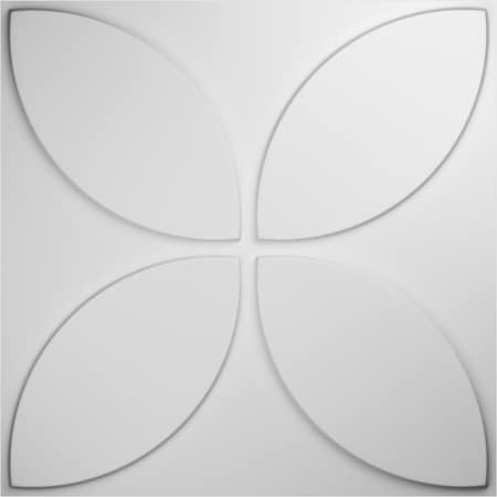 Ekena Millwork Primrose EnduraWall Decorative 3D Wall Panel, White, 19 5/8"W x 19 5/8"H WP20X20PRWH